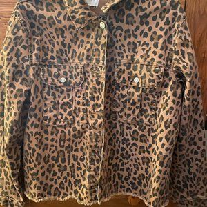 Leopard ladies jacket